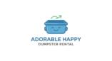 Adorable Happy Dumpster Rental